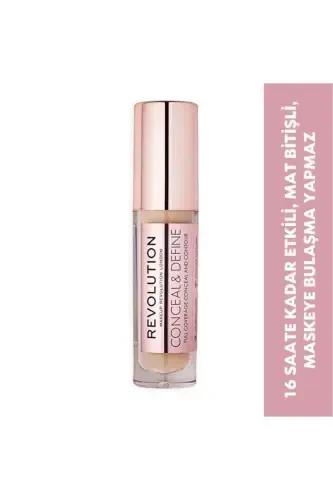 Conceal Define Mat Tug'atishli 16 soat Davomiylikli C8 Konsiler - 3