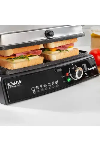 Concept Grill Toaster - Zanglamaydigan po'lat - 4