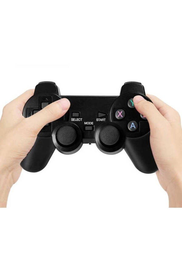 Concord 6'da 1 2.4G Wi-Fi kablosuz Android TV / PC uyumlu titreşimli USB joystick gamepad. - 2