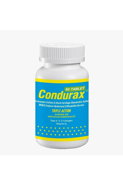 Condurax Glyukoza­min Xondroitin MSM 60 Tablet - CHONDURAX