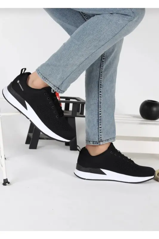 Connect 3fx Orthopedic Memory Foam Summer Unisex Sports Shoe-BLACK/WHITE - 2