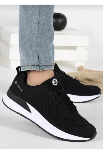 Connect 3fx Ortopedik Memory Foam Xotirali Taglik Yozgi Uniseks Sport Oyoq Kiyimi-QORA/OQ 