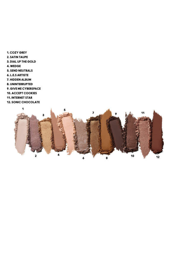 Connect In Colour Eye Shadow Palette - Unfiltered Nudes - 12.2 G-773602648733 - 2