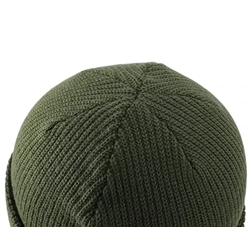 Connectyle Classic Double Layer Knit Beanie Hat Warm Thick Acrylic Winter Hats Daily Cuffed Beanies Watch Hat for Men Women - 4