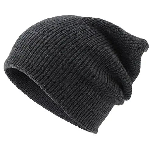 Connectyle Classic Double Layer Knit Beanie Hat Warm Thick Acrylic Winter Hats Daily Cuffed Beanies Watch Hat for Men Women - 3