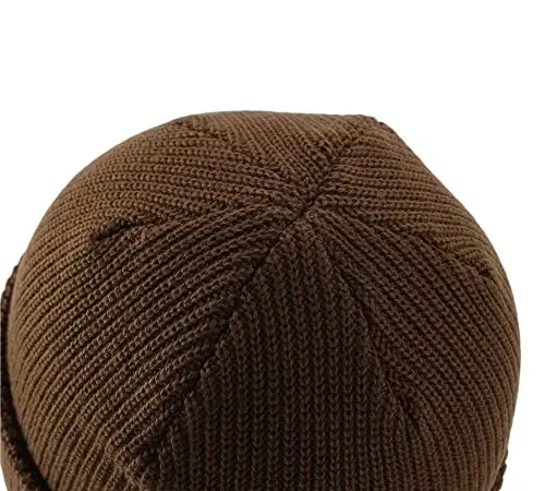 Connectyle Classic Double Layer Knit Beanie Hat Warm Thick Acrylic Winter Hats Daily Cuffed Beanies Watch Hat for Men Women - 6