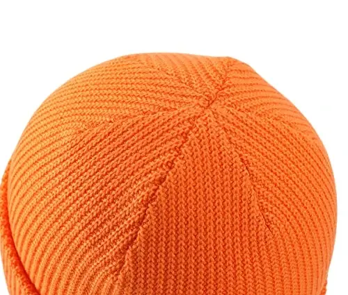 Connectyle Classic Double Layer Knit Beanie Hat Warm Thick Acrylic Winter Hats Daily Cuffed Beanies Watch Hat for Men Women - 4