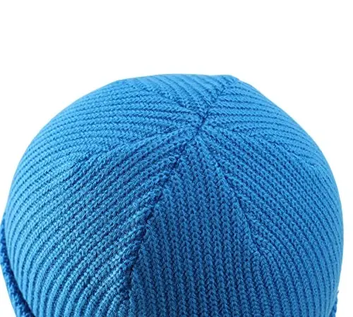Connectyle Classic Double Layer Knit Beanie Hat Warm Thick Acrylic Winter Hats Daily Cuffed Beanies Watch Hat for Men Women - 4