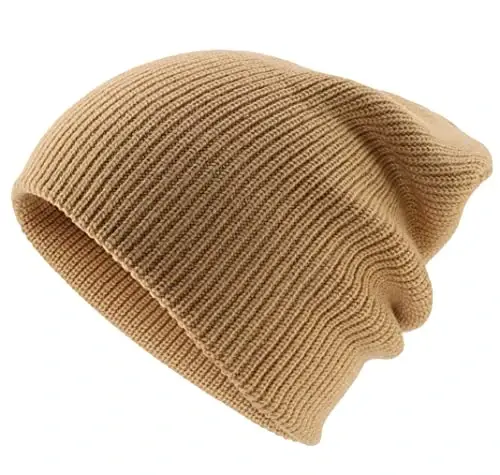 Connectyle Classic Double Layer Knit Beanie Hat Warm Thick Acrylic Winter Hats Daily Cuffed Beanies Watch Hat for Men Women - 3