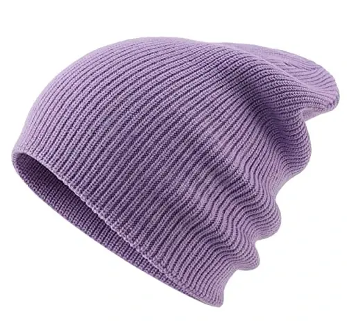 Connectyle Classic Double Layer Knit Beanie Hat Warm Thick Acrylic Winter Hats Daily Cuffed Beanies Watch Hat for Men Women - 3