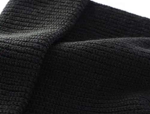 Connectyle Classic Double Layer Triko Shapka Issiq Qalin Akril Qishki Shapka Kundalik Manjetli Shapka Erkaklar Ayollar uchun - 6