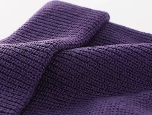 Connectyle Classic Double Layer Triko Shapka Issiq Qalin Akril Qishki Shapka Kundalik Mansjetli Triko Erkaklar Ayollar uchun Soat Shapka - 6