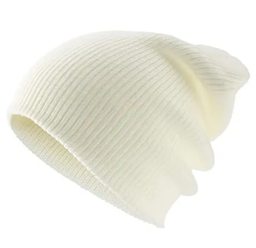 Connectyle Classic Ikki qavatli Trikotaj Beanie Shlyapa Issiq Qalin Akril Qishki Shlyapalar Kundalik Mansetli Beanie Erkaklar Ayollar uchun Qo'lqop Shlyapa - 3