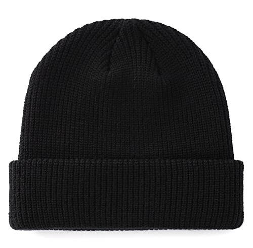 Connectyle Classic Men's Warm Winter Hats Acrylic Knit Cuffed Beanie Cap Daily Beanies Watch Hat - 1