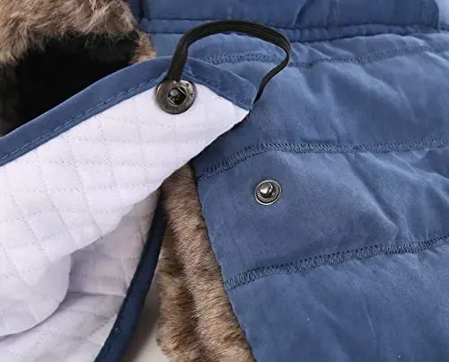 Connectyle Men's Trooper Trapper Hat Warm Winter Hats with Removable Face Mask Earflaps Faux Fur Hunting Outdoor Hat - 4