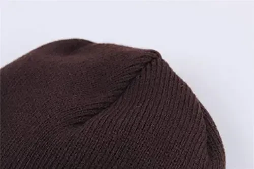 Connectyle Men's Knit Winter Hat with Ear Flaps Fleece Lined Beanie Warm Knitted Skull Cap Beanies Watch Hat - 3