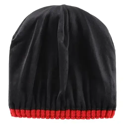Connectyle Fleece Lined Cuffed Beanie Hat for Men Women Knitted Winter Wool Beanies Skull Cap Warm Watch Hat - 5