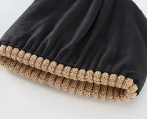 Connectyle Fleece Lined Cuffed Beanie Hat for Men Women Knitted Winter Wool Beanies Skull Cap Warm Watch Hat - 5