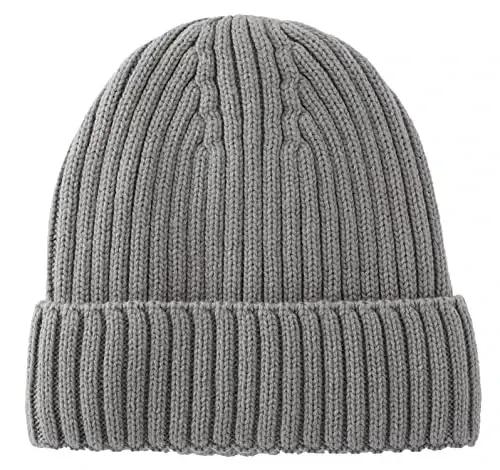 Connectyle Fleece Lined Cuffed Beanie Hat for Men Women Knitted Winter Wool Beanies Skull Cap Warm Watch Hat - 2