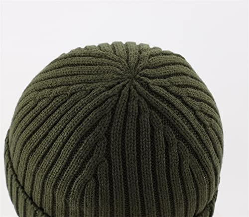 Connectyle Fleece Lined Cuffed Beanie Hat for Men Women Knitted Winter Wool Beanies Skull Cap Warm Watch Hat - 3