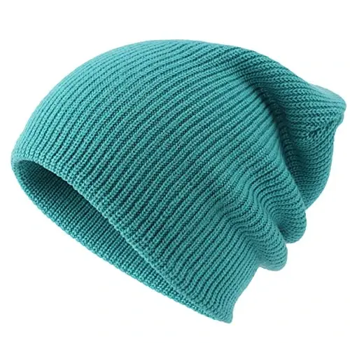 Connectyle Classic Double Layer Knit Beanie Hat Warm Thick Acrylic Winter Hats Daily Cuffed Beanies Watch Hat for Men Women - 3