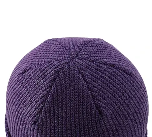 Connectyle Classic Double Layer Knit Beanie Hat Warm Thick Acrylic Winter Hats Daily Cuffed Beanies Watch Hat for Men Women - 4