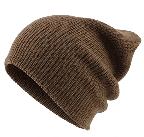 Connectyle Classic Double Layer Knit Beanie Hat Warm Thick Acrylic Winter Hats Daily Cuffed Beanies Watch Hat for Men Women - 3