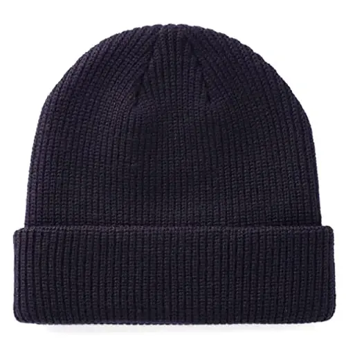 Connectyle Classic Double Layer Knit Beanie Hat Warm Thick Acrylic Winter Hats Daily Cuffed Beanies Watch Hat for Men Women - 1