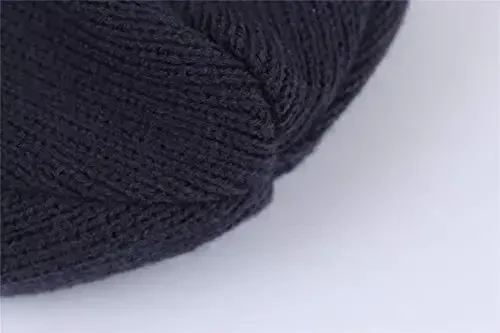 Connectyle Men's Knit Winter Hat with Ear Flaps Fleece Lined Beanie Warm Knitted Skull Cap Beanies Watch Hat - 3