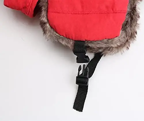 Connectyle Men's Trooper Trapper Hat Warm Winter Hats with Removable Face Mask Earflaps Faux Fur Hunting Outdoor Hat - 4