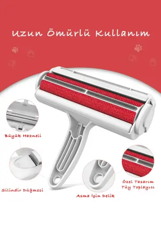 Container Cat Dog Pet Hair Remover Sweater Clothes Dust Collector Car - 3