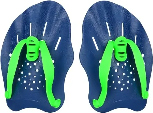 Contour Swim Paddles Hand, Swim Training Hand Paddles with Adjustable Straps, Swimming Hand Paddles for Women and Men - 1