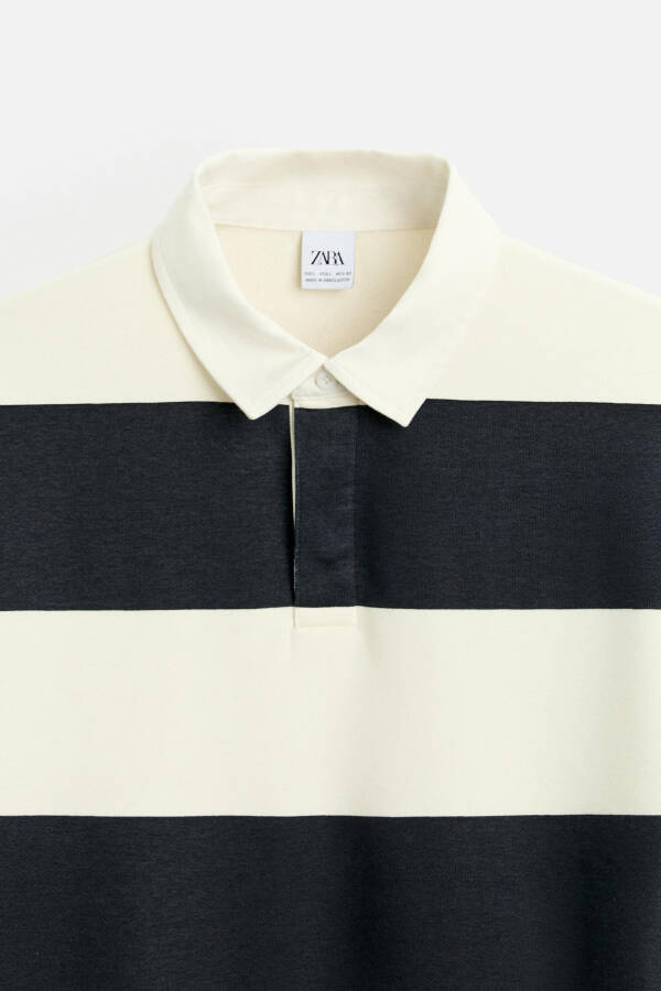 Contrast Collar Polo T-Shirt - 8