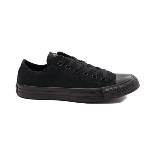 CONVERSE All Star Black Mono Low Top Chuck Taylor Men Women Shoes Sneaker - 2