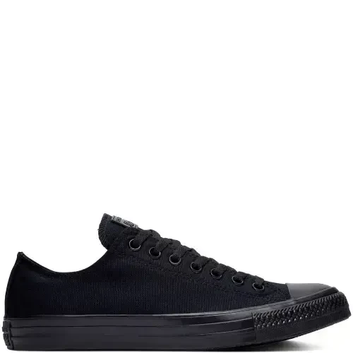 CONVERSE All Star Black Mono Low Top Chuck Taylor Men Women Shoes Sneaker - 1