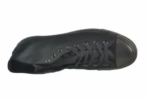 Converse All Star Chuck Taylor Hi Top Black Monochrome Canvas Men's Women's Shoes M3310 - 5