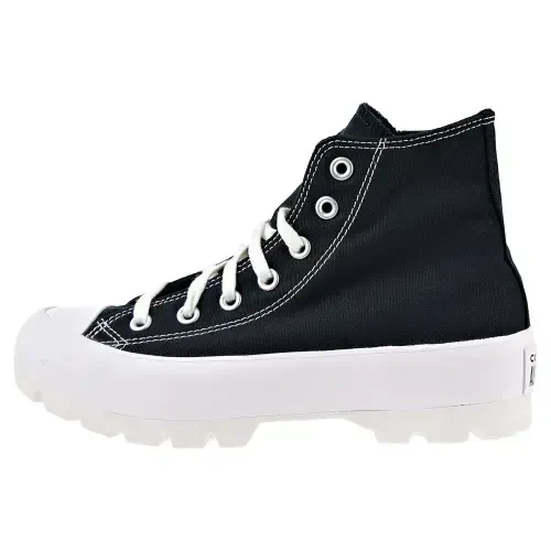 Converse ayollarining Hi-Top krossovkalari SneakerBlack White Black7.5- - 3