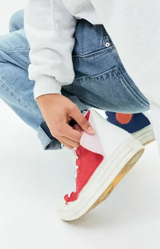 Converse Chuck Taylor All-Star 70s Hi Joshua Vides erkaklar poyabzali 10-o'lcham - 5