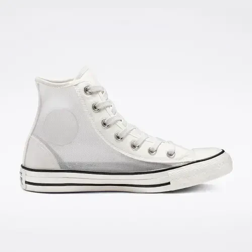 Converse Chuck Taylor All Star Ayollar See Thru Oq Baland Krossovkalar 6.5 - 1