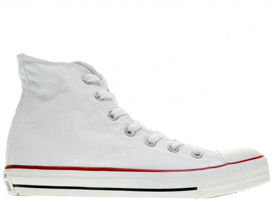 Converse Chuck Taylor All Star baland uyali M7650 o‘g‘il bolalari oq sneaker 44 o‘lcham ZJ167 - 2