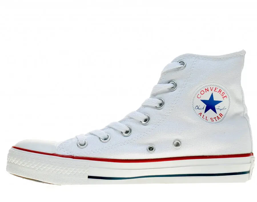 Converse Chuck Taylor All Star High Top M7650 Men's White Sneaker Size 4 ZJ167 - 3