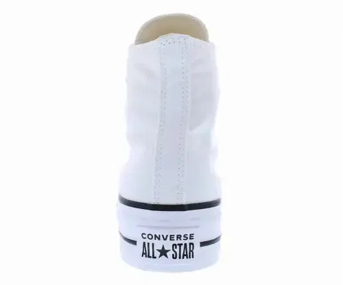 Converse Chuck Taylor All Star Lift ayollar platforma oyoq kiyimlari Rangi: Oq-qora Hajmi: 10 - 3