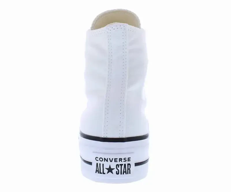 Converse Chuck Taylor All Star Lift ayollar platforma oyoq kiyimlari Rangi: Oq-qora Hajmi: 10 - 3