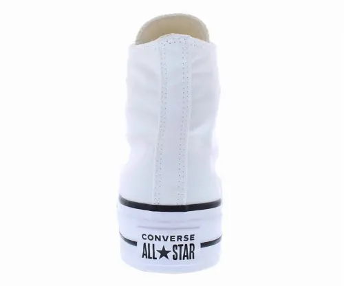 Converse Chuck Taylor All Star Lift Women's Platform High-Top Sneakers Color: White Black Size: 10 - 3