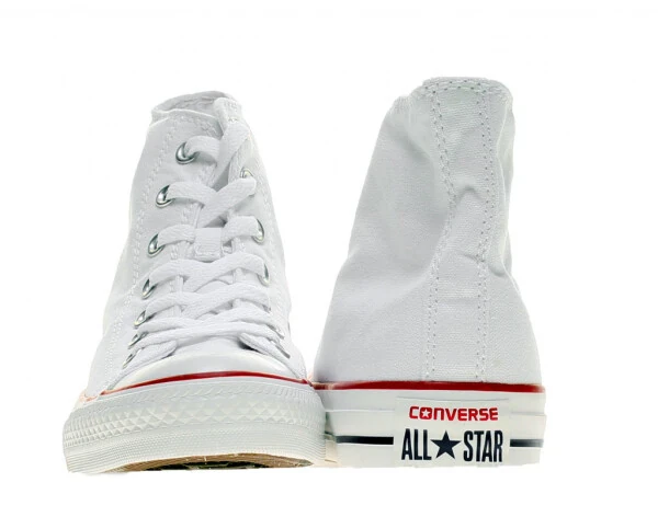 Converse Chuck Taylor All Star Canvas Adult High-Top Sneakers Color: Optic White Size: M4W6- - 6