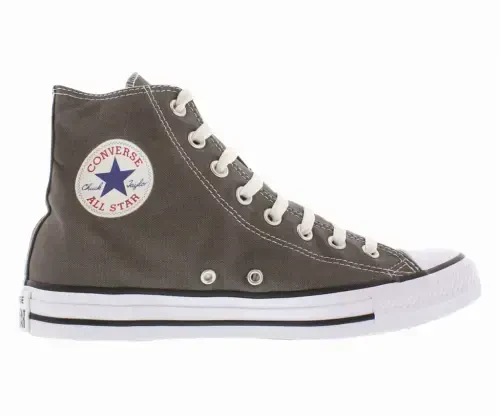 Converse All Star Seasonal Hi Charcoal High-Top Fashion Sneaker - 8.5M / 6.5M- - CONVERSE (1)