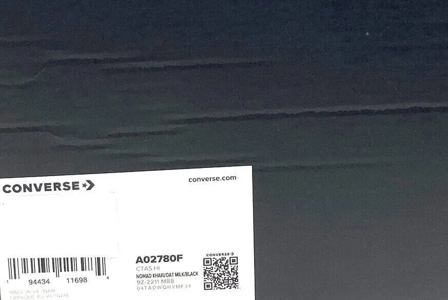 Converse Ctas Hi A02780F Erkaklar uchun Nomad Khaki Oat Milk Canvas Sneaker Shoes FL2026 (7.5) - 4