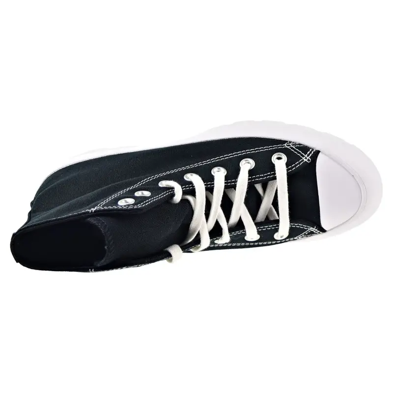 Converse Women's Hi-Top Trainers Sneaker, Black White Black, 7.5- - 5