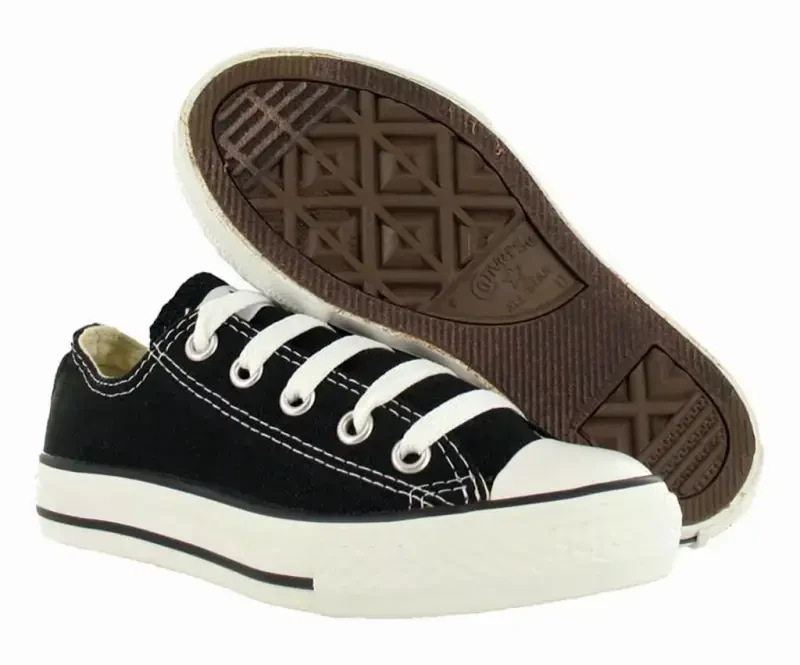 Converse Kids' Chuck Taylor All Star Canvas Low Top Sneaker - 1