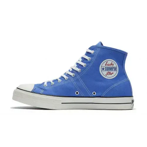 Converse Lucky Star Unisex Ozone Blue Canvas High Top Sneakers 3 M/4.5 W - CONVERSE (1)